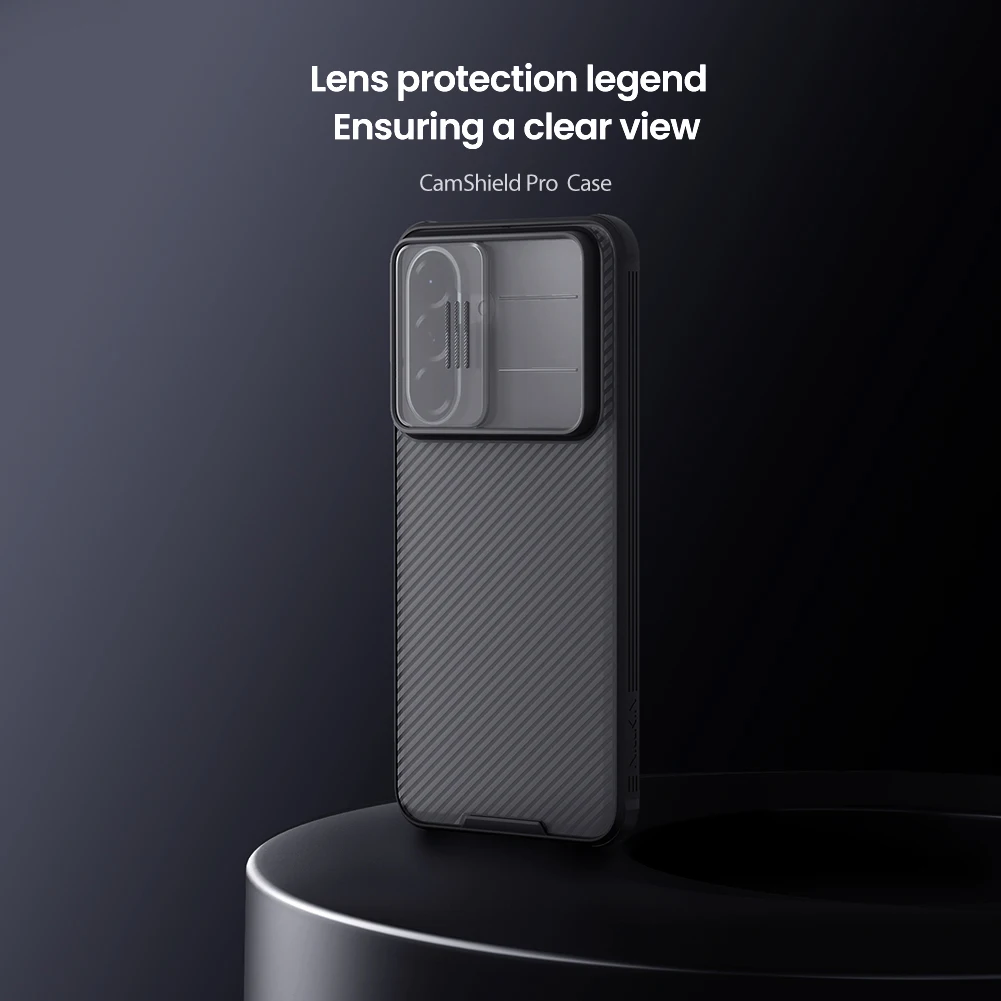 Für Samsung Galaxy A57 5G Hülle NILLKIN Fitted Case Camshield Super Frosted Shield Case Objektivschutzabdeckung – Detail 8