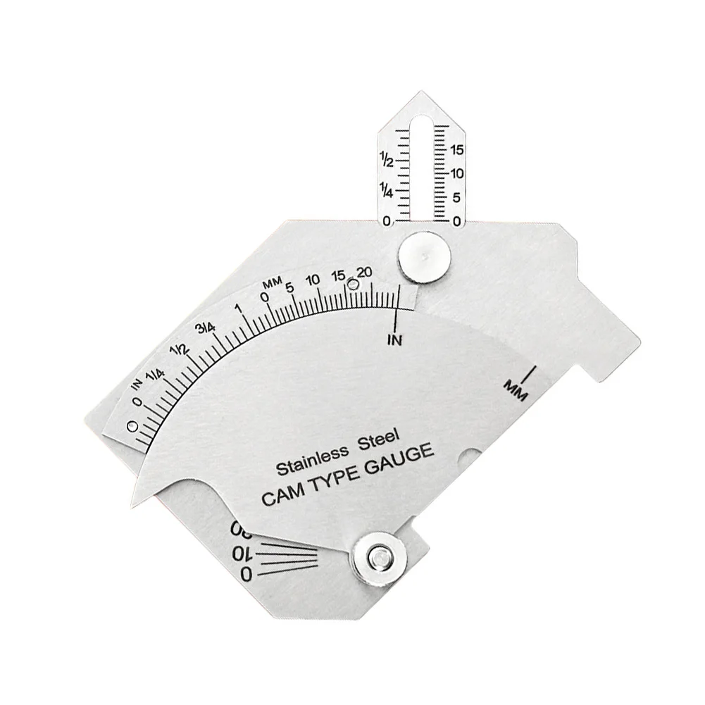 MG-8 Cam Type Weld Seam Ruler for Measuring Critical Dimensions in Welded Joints Including Throat Size Leg Length and Root Face
