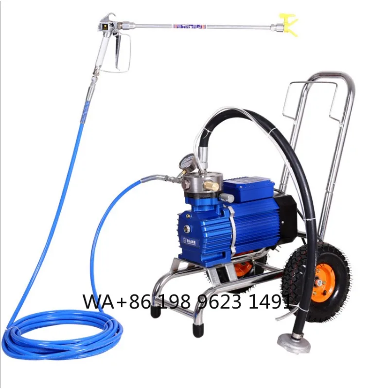 

High pressure airless paint sprayer, efficient professional tool for wall decoration and industrial coating construction