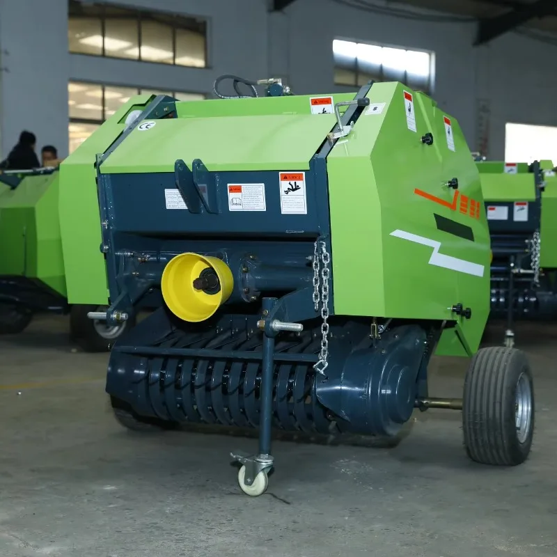 Hot Sale PTO Driven Mini Round Hay Baler Tractor Matched Automatic Straw Alfalfa Silage Baling Machine Baler