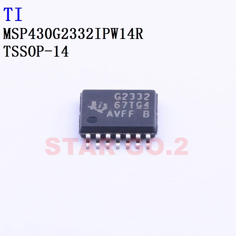 

5PCSx MSP430G2332IPW14R TSSOP-14 TI Microcontroller