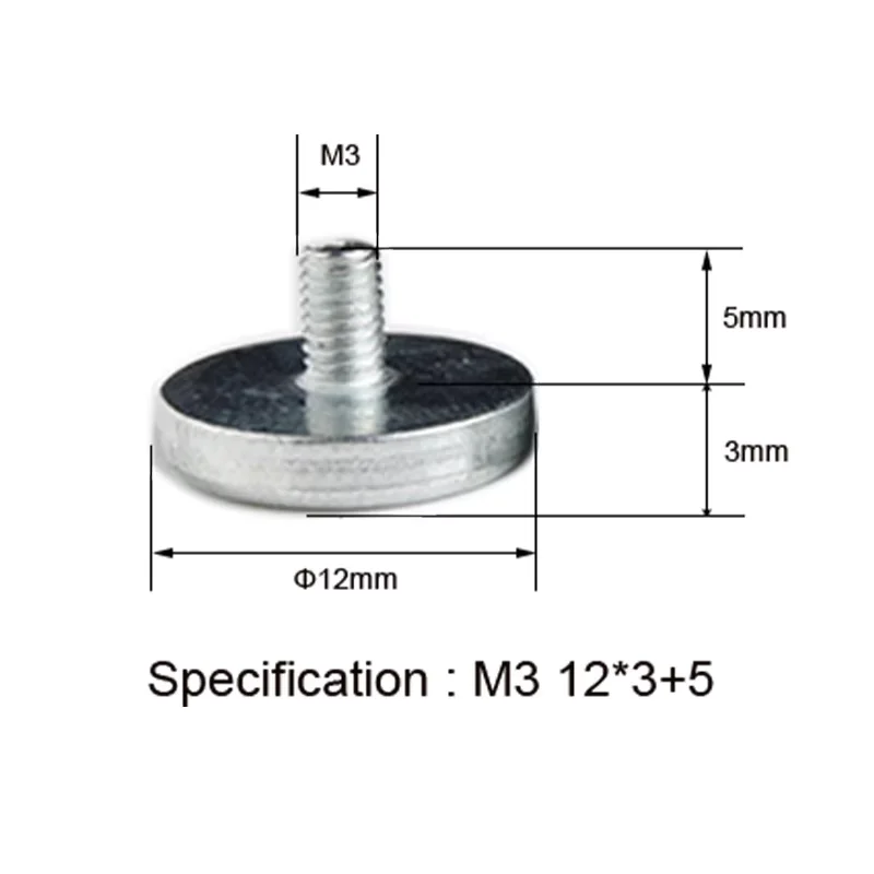 50-500Pcs/Lot M3 1208/M3 1313/M3 1317 Magnet Screws for Indoor M3 Screw Hole Position P1.86 P2 P2.5 P3 P4 P5 P6 P10 LED Module