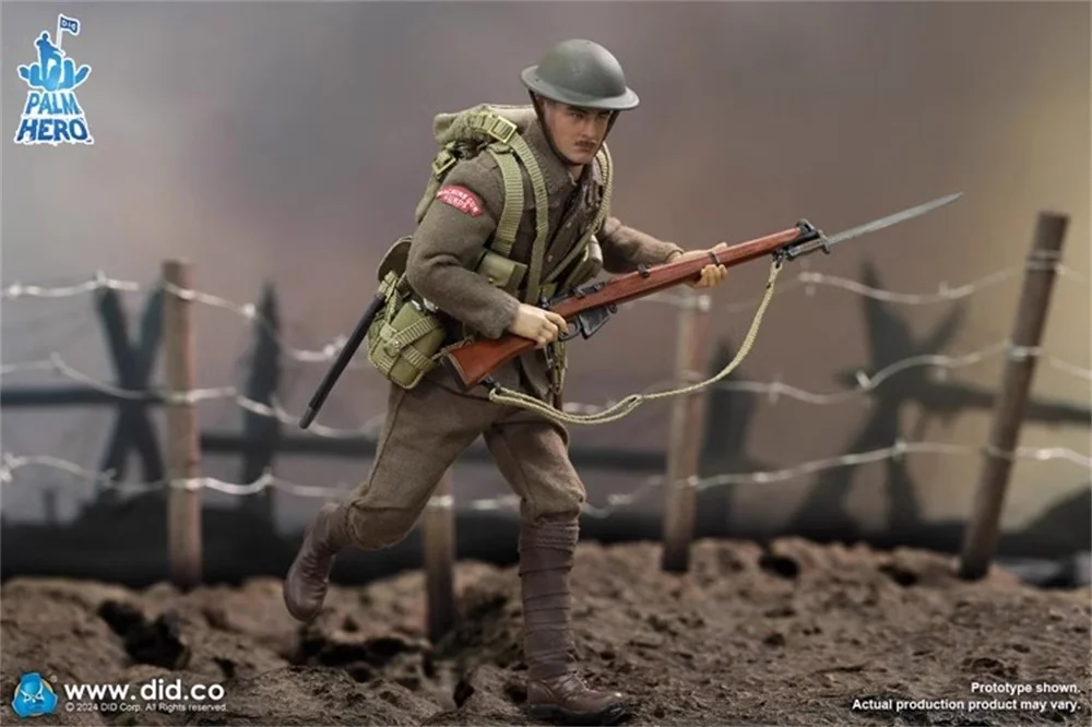 Figurine d'action mobile, World One The British Soldier, Butter Male Brown, ensemble complet, 6 ", Fans1, DID XB80028, meilleure vente, 1/12