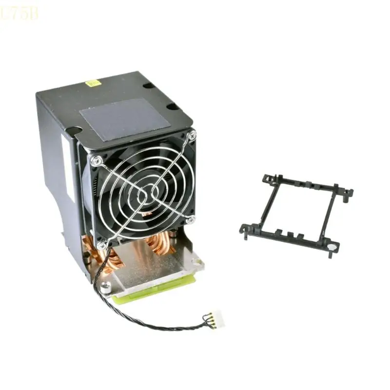 

U75B Reliable CPU Cooling Fan Assembly with Support Bracket for G4 No.2 Position CPU Radiators, Dependable Operation