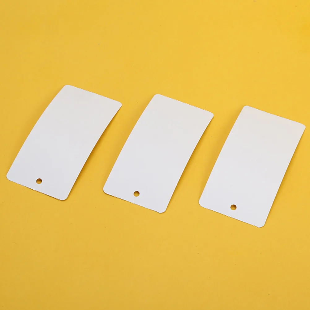 

1 рулон белых жестких бумажных этикеток для одежды 50x110 мм, заготовки для маркировки одежды для модных ритейлеров, материалы для DIY-кастомизации