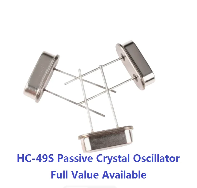 10 قطعة HC-49S مذبذب كريستال سلبي 16 متر 16.000 ميجا هرتز 25 26 27 28 38 40 48 50 64 ميجا هرتز/م 18.432 20 22.1184 24.0 27.145 30 32 32.768