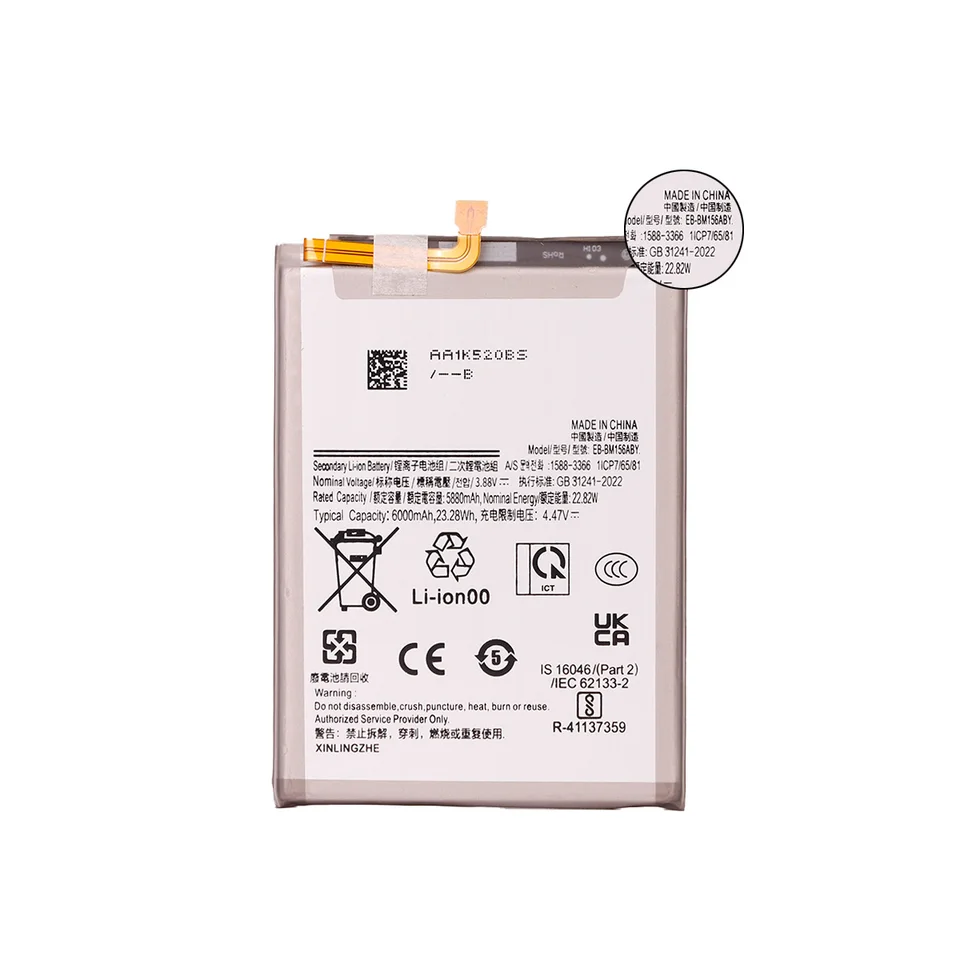 Batería nueva EB-BM146ABY EB-BM156ABY para Samsung Galaxy F15 5G / M15 / M35 5G F54 / M54 5G / M34 5G baterías para teléfonos móviles + herramientas 5
