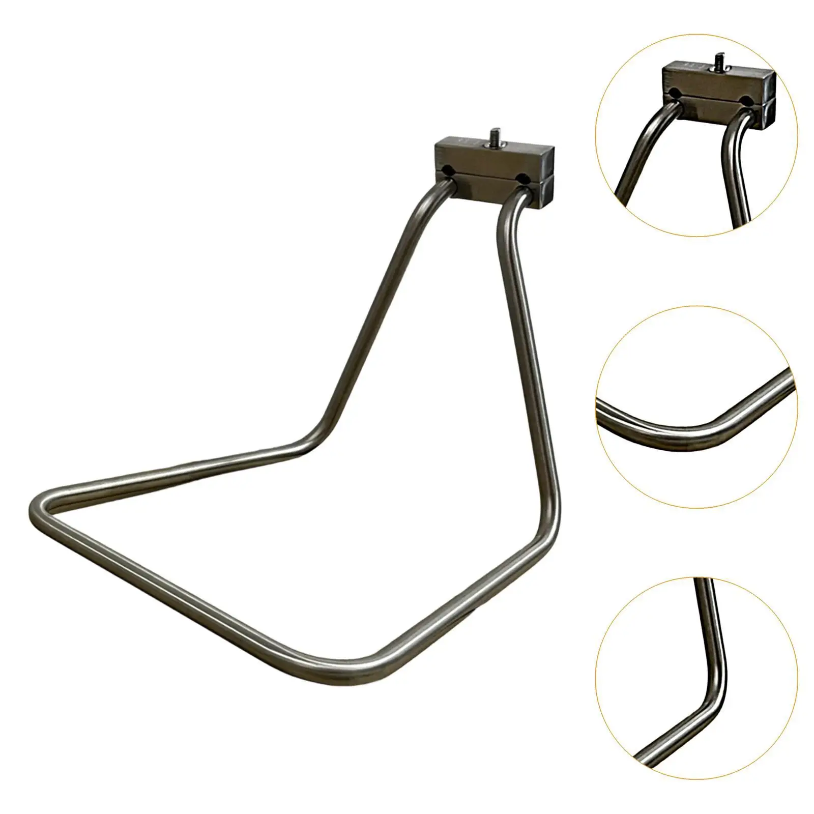 

Bike Rear Cargo Rack, Easy to Install, Sturdy Replace, Professional, Bicycle Carrier, Stainless Steel Bicycle Pannier Bag Rack