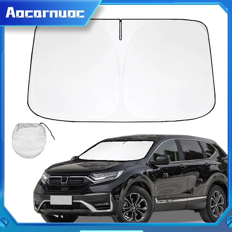 

Auto UV Protection For Honda CR-V 1997-2023 Car Window Sunshade Cover Sun Shade Windshield Visor Protector Windscreen Folding