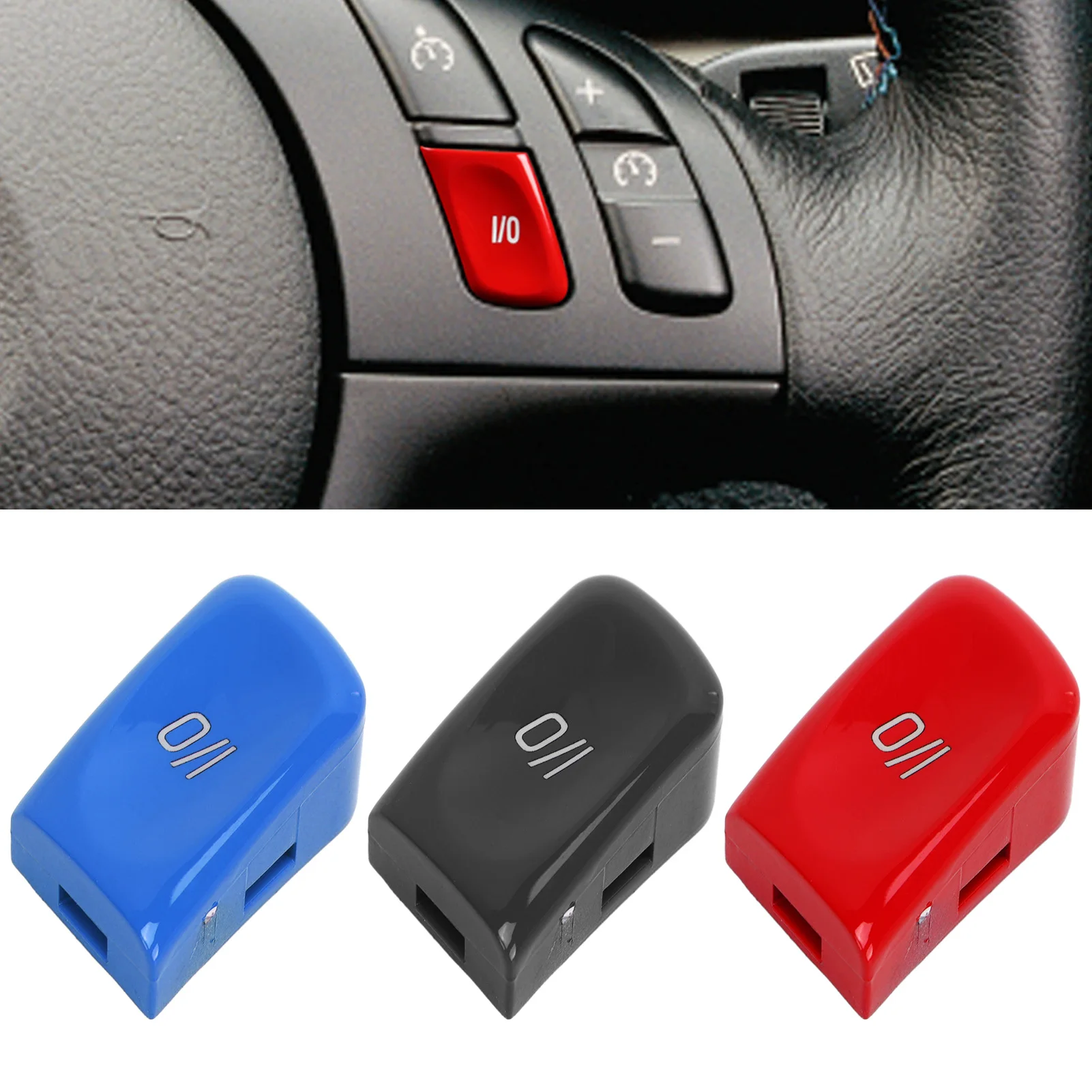 Auto Steering Wheel Switch Button Movement Mode Io Control Car Modify Car Movement Mode Control Switch For  M3 E46 1998‑2004