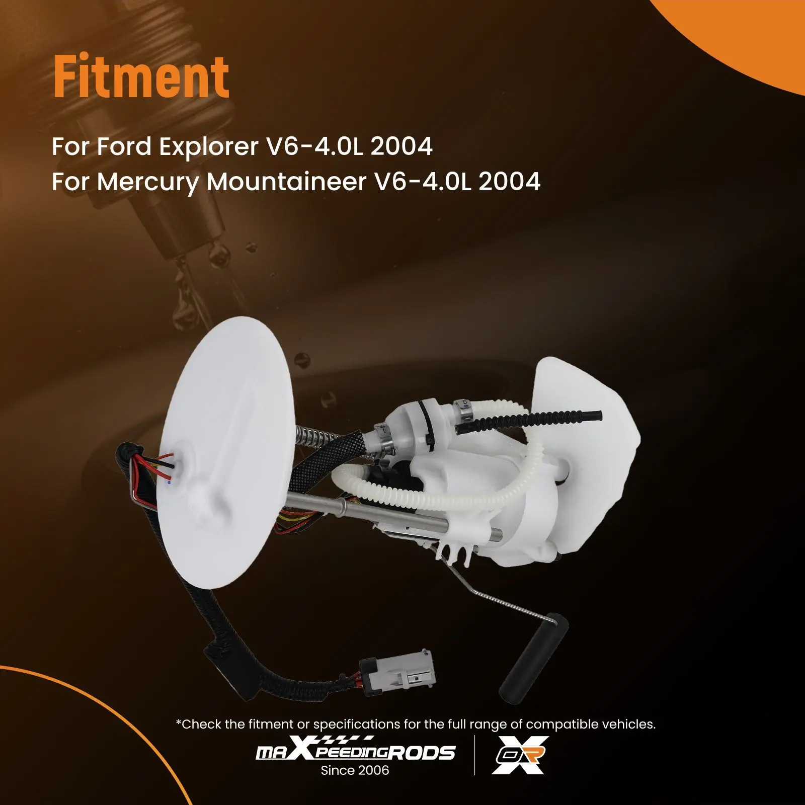 

Fuel Pump Module Assembly for Mercury Mountaineer Ford Explorer 4.0L 2004 E2355M