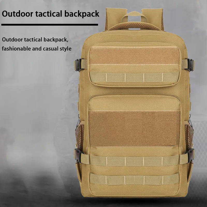 

Oxford Outdoor Tactical Backpack Large Capacity Lightweight Men's Mountaineering Backpack, Waterproof Hiking Men's Backpack