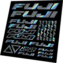 For FUJI Bike Bicycle Cycling Frame Decals Stickers Graphic Set Vinyl Mountain Bike MTB BMX Road Frame