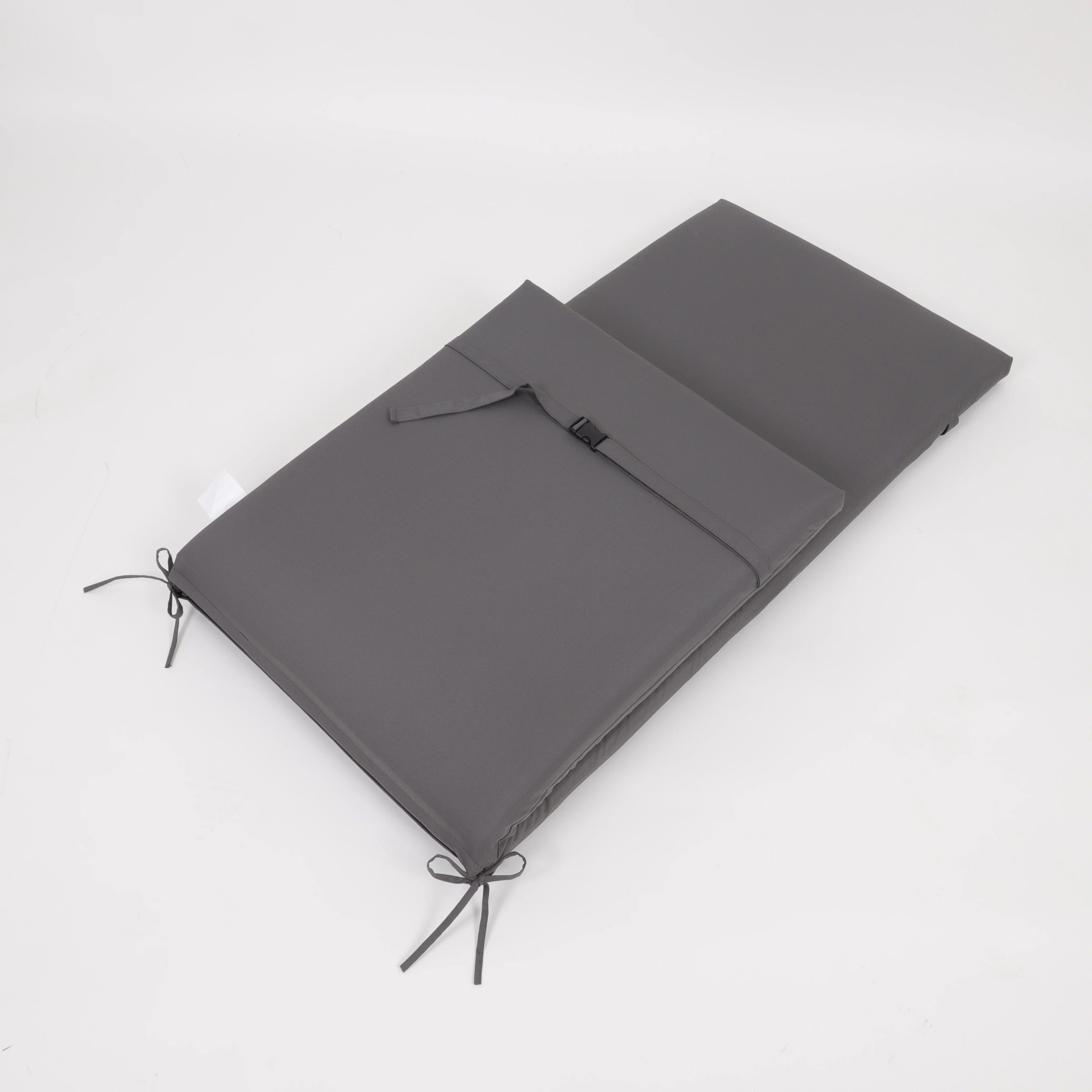 

Modern Foldable Outdoor Lounge Chair Cushion Replacement Polyester Patio Furniture Seat Cushion Chaise Lounge Cushion Grey