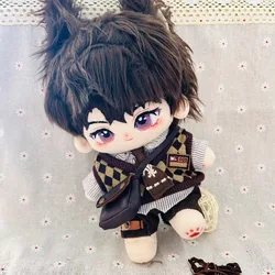 20cm Love and Deepspace Xia Yizhou Cute Plush Doll Toys Customization Figure Body Soft Plushie Dress Up Cosplay Anime Xmas Gifts