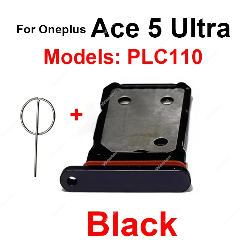 علبة بطاقة Sim لـ Oneplus 1 + Ace 5 Pro Ultra Ace 5Pro Ace 5 Ultra Sim فتحة للبطاقات محول قارئ بطاقات SIM إصلاح أجزاء #6