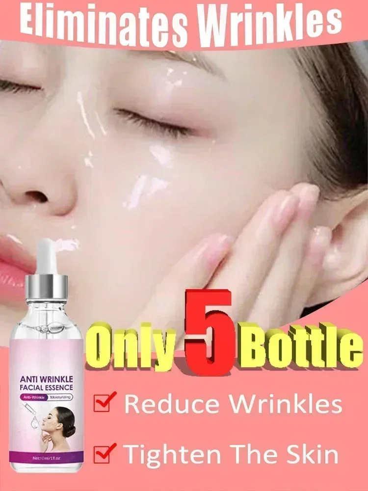 

Anti-aging Serum Face Neck Forehead Wrinkles Removal Moisturizing Reduces Fine Lines Lifting Firming Tightens Skin Product