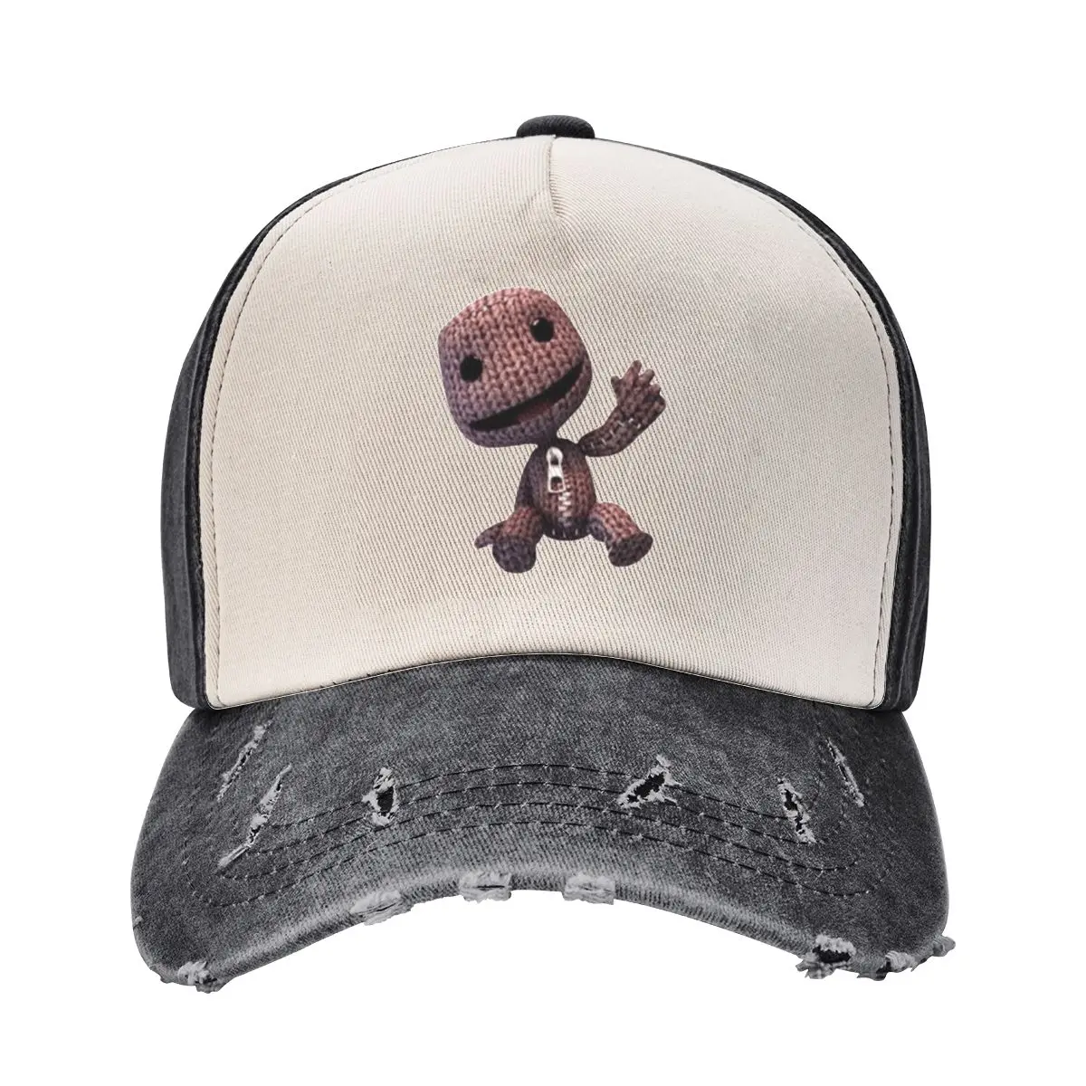 

Бейсбольная кепка LBP Sackboy, забавные шляпы, пляжная сумка, мужская шляпа, козырек для гольфа, женская и мужская