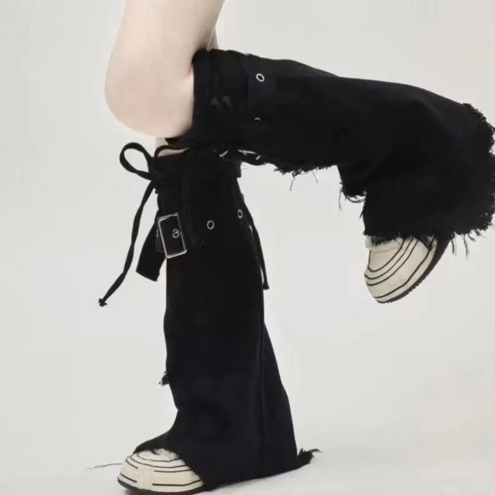 

Casual Y2k Cross Leg Warmers JK Retro Y2k Stockings Sweet Cool Spicy Girl Pile Up Socks Girls