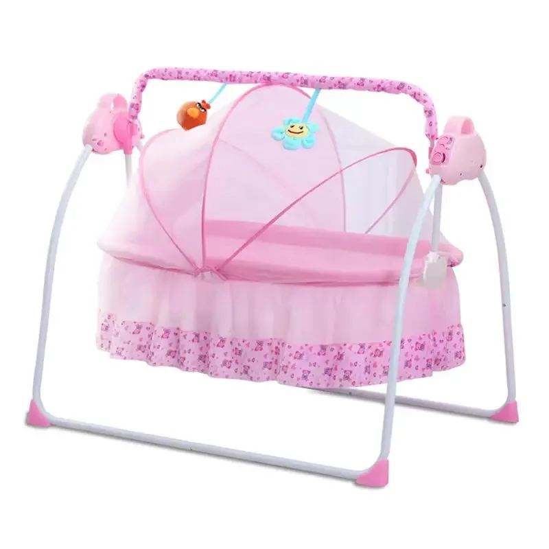 HOT SALE automatic electric baby swing bed foldable baby swing chair