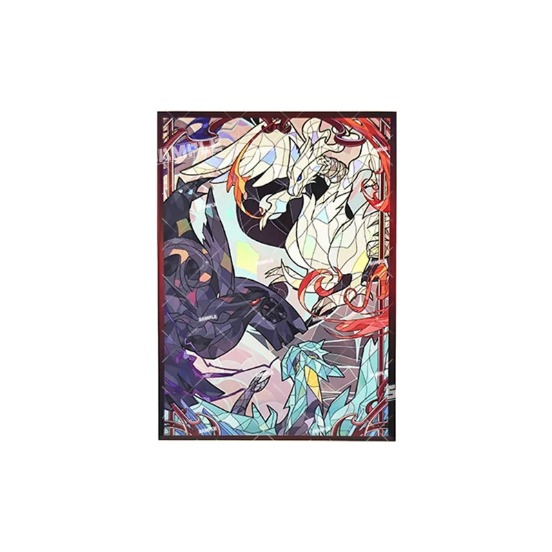 37 نماذج 60 قطعة/المجموعة 66X91 مللي متر جديد لتقوم بها بنفسك Ptcg Arceus Rayquaza بطاقة كم اللون فلاش Ptcg Lugia Mewtwo بطاقة غطاء للحماية #3