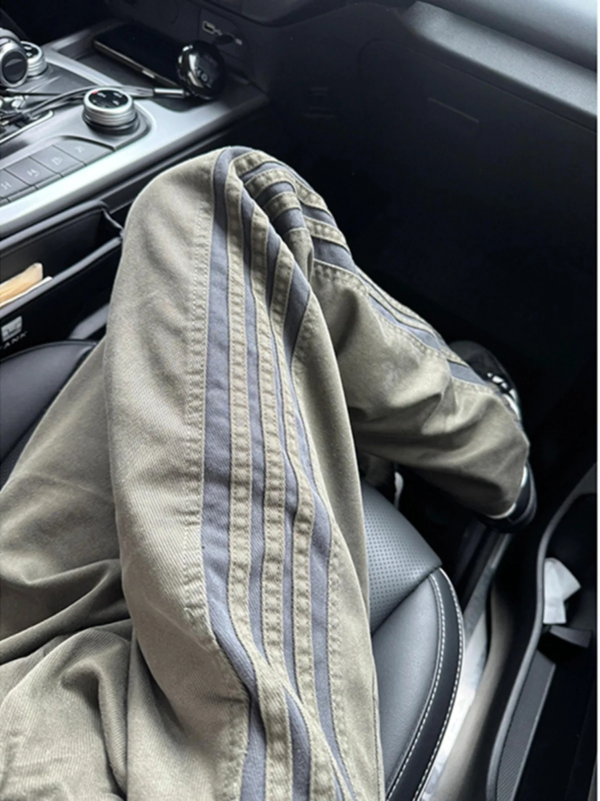Nblme Trendy Men's Summer Spor Straight Leg High Street Military een Workwear Pants Loose Fit Casual Trousers