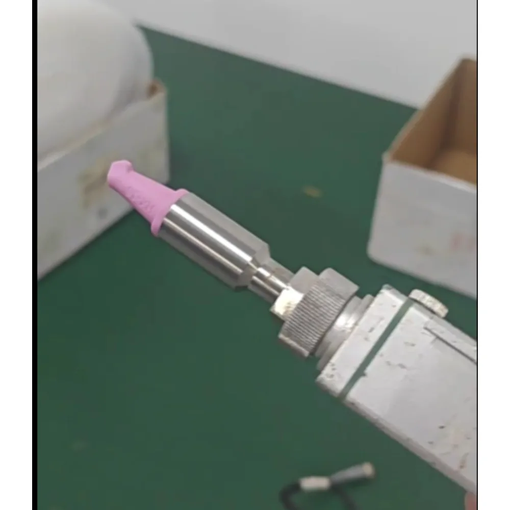 Laser handheld ceramic welding head nozzle M16, wire nozzle AS-12 fiber optic welding machine double wire cutting nozzle 1.2