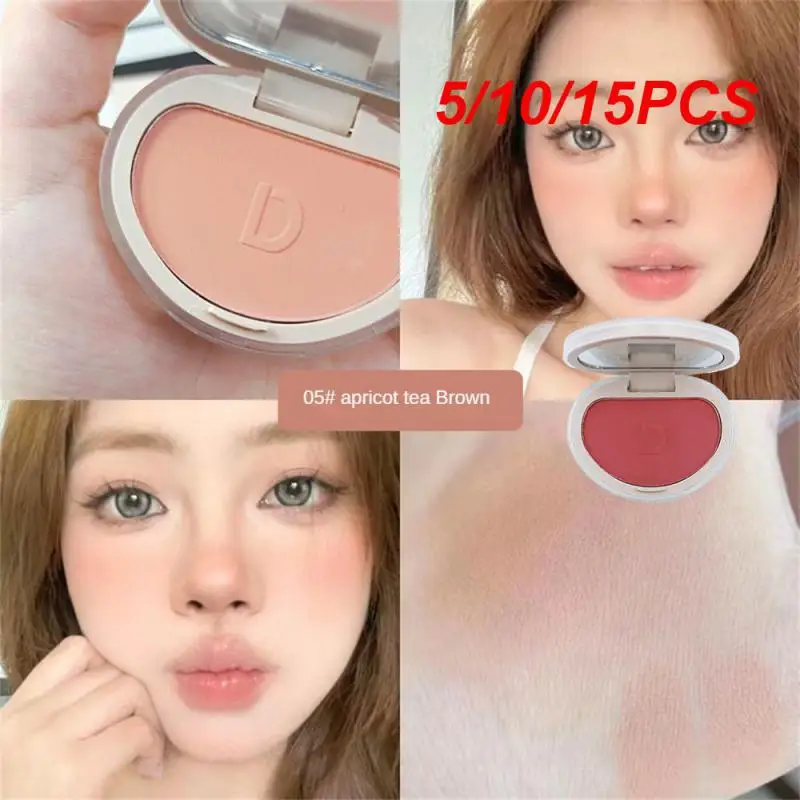 

5/10/15PCS Trimming Delicate Single Color Silhouette For Beginners Blush Best Seller Highlighter Blush And Silky 6g Dew Effect