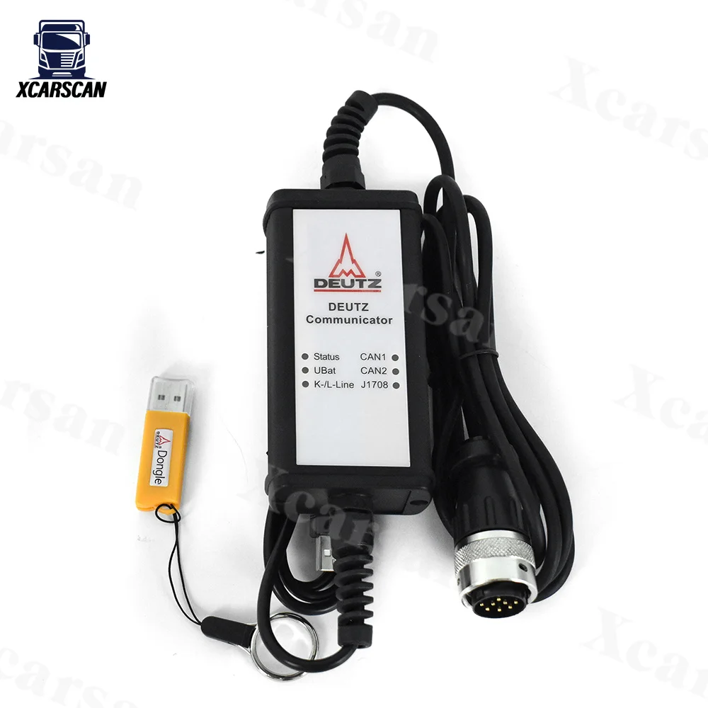 2025 software For Deutz 4.0  + USB Dongle EMR 6 engine communicator serdia2010 Deutz decom For deutz diagnostic tool