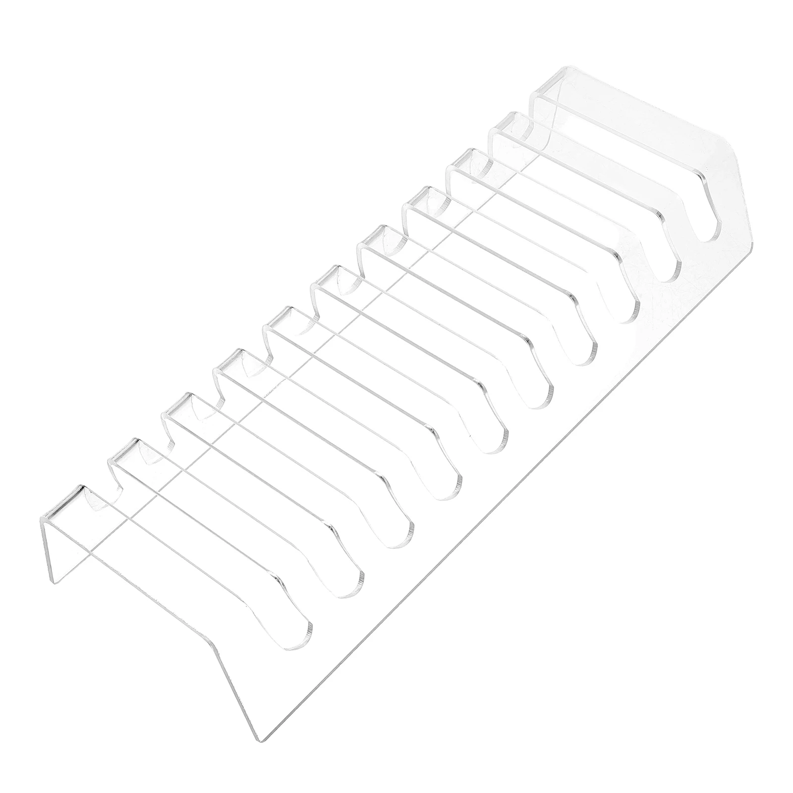 

Acrylic Phone Storage Rack Mobile Display St Tablet Holder Desk ganizer Clear Cell Accessory Prop Travel Charging Station
