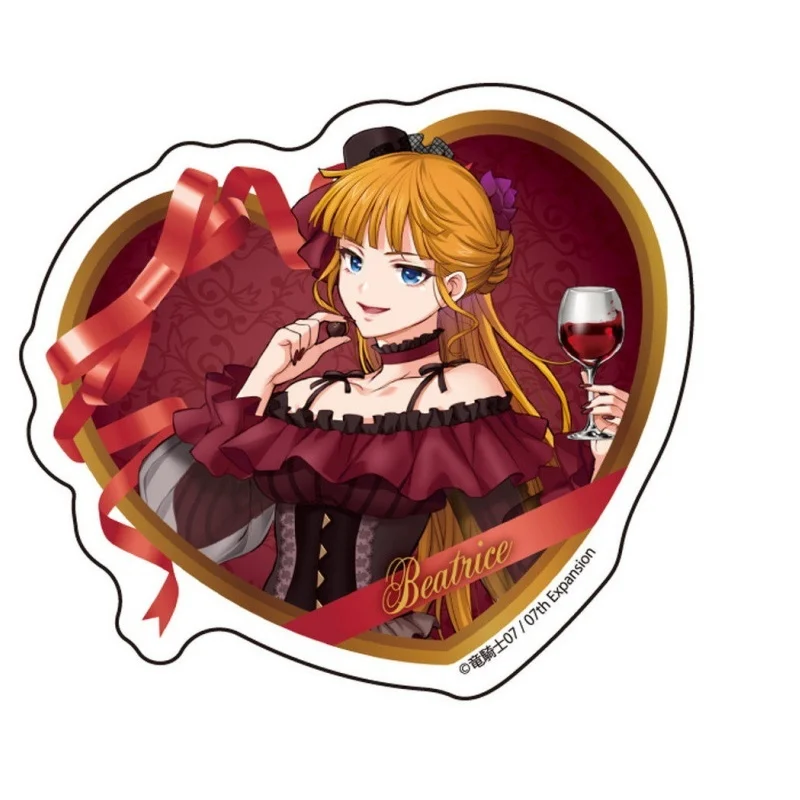 Anime Umineko no Naku Koro ni 15cm Beatrice Bernkastel Lambdadelta Erika Furudo Acrylic standing Keychain desk decorations
