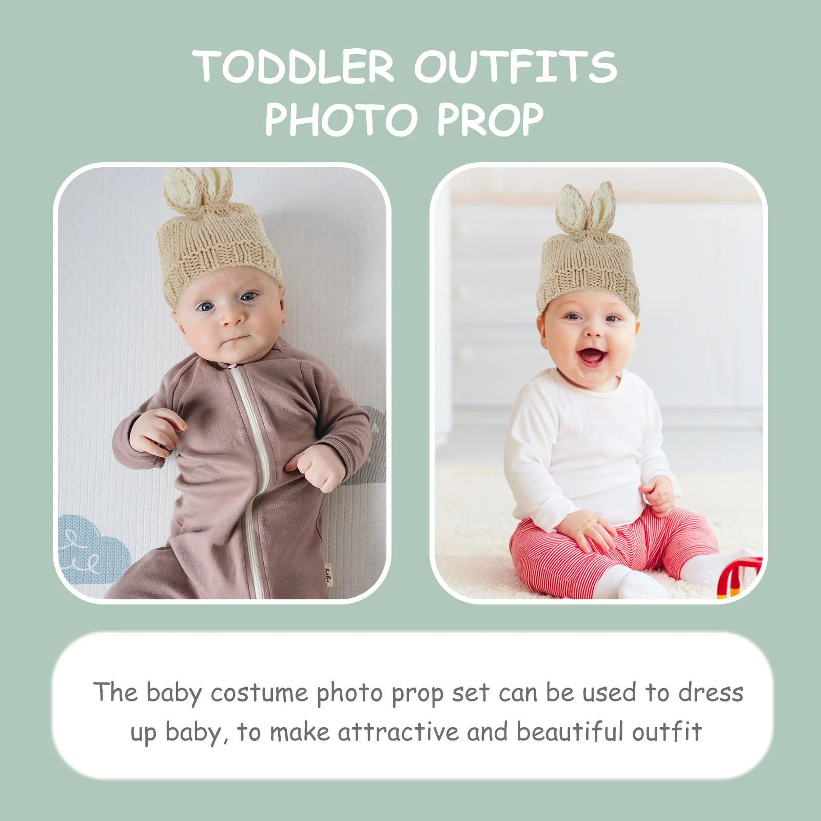 

1 комплект детской одежды для фотосъемки, реквизит для новорожденных, вязаные шапки, реквизит для костюмов, шерстяная одежда для малышей, пасхальная морковка, безопасная