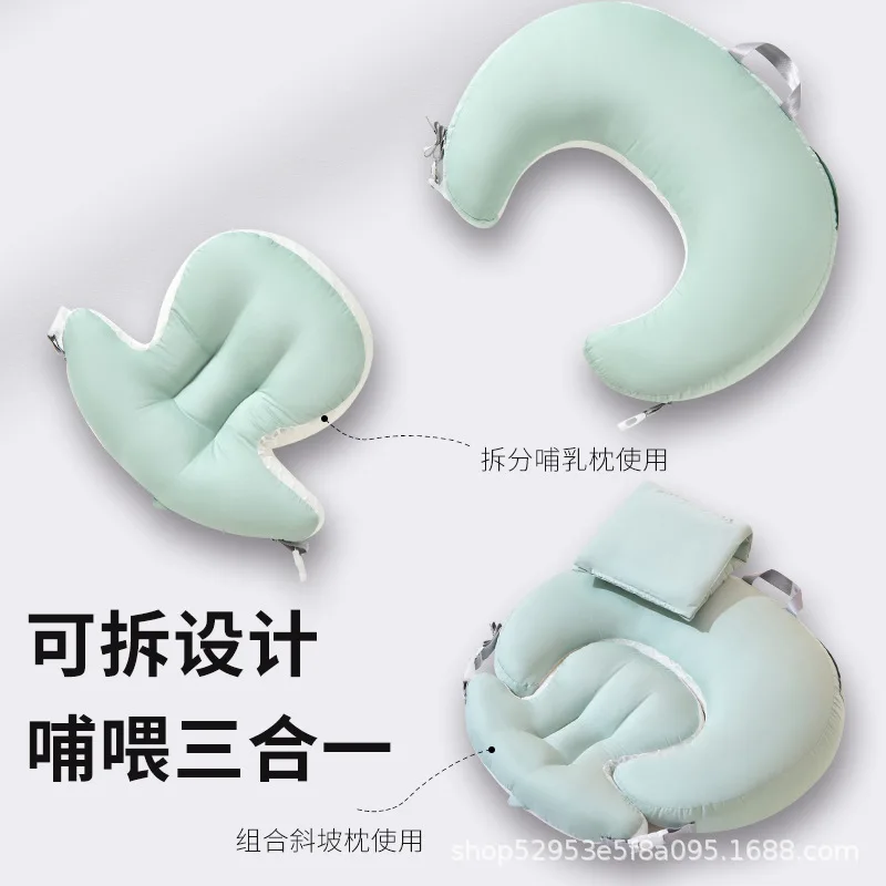 الطفل مكافحة البصق المنحدر وسادة مكافحة تجاوز الاختناق الحليب تغذية المنحدر وسادة الوليد الكذب وسادة الجانب النوم