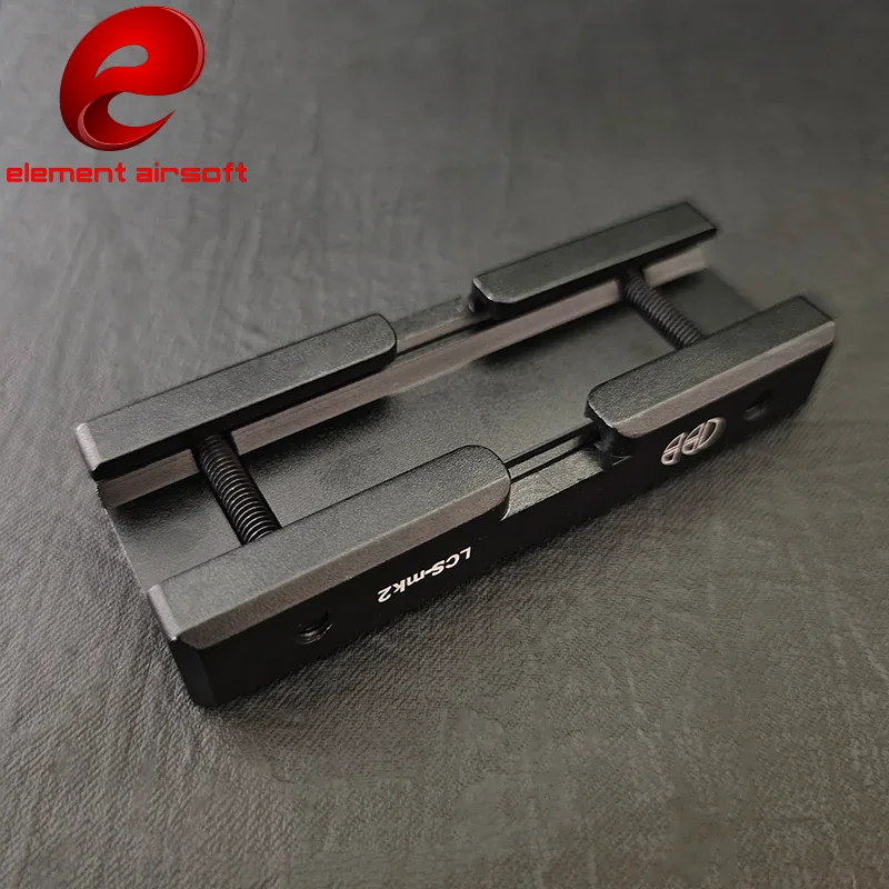 Metal Tactical Mouse Tail Switch Slot, aplicável à lanterna, 20mm Guide Rail, Air Gun, BK, DE, FG, cinza, PEQ15