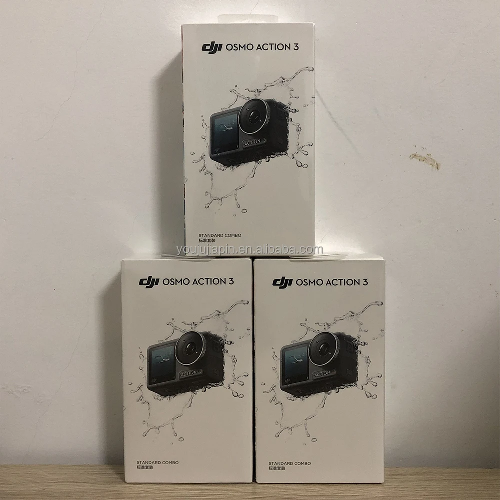 DJI Osmo Action 3 Standard Combo Waterproof Dual Touchscreens Motion camera Cold Resistant & Long-Lasting HorizonSteady in Stock