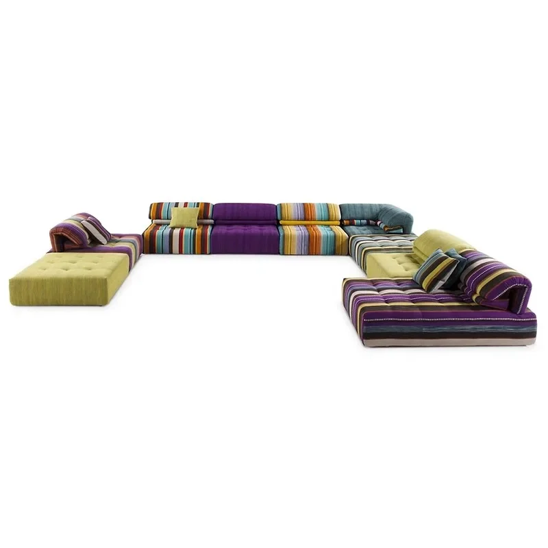 Furniture Living Room Modern Luxury Lobby 3 Seats Oval Lounge Chair Set Modern Emerald Green Sofa
