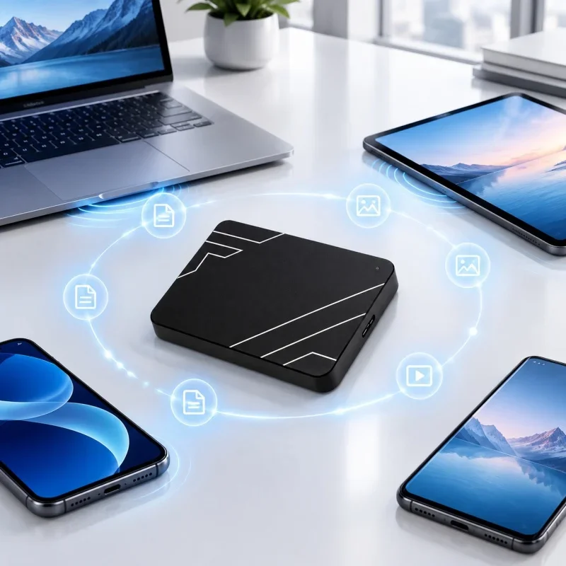 2.5‑Inch Slim 4TB External HDD, High‑Speed USB3.0 Portable Hard Drive, Reliable Data Backup for Laptop, Desktop PC Mac & Android