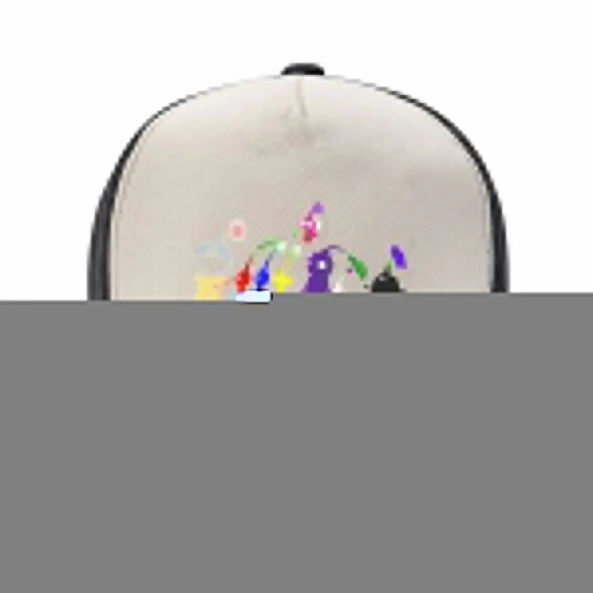 

Pikmin colored silhouettes Baseball Cap Cosplay Hat Beach Rave Women's Beach Outlet 2025 Men's