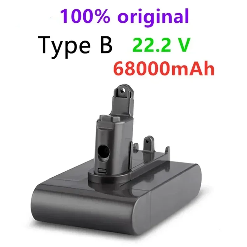 For Dyson DC31 DC34 DC35 DC44 DC45 DC46 DC55 DC56 D57 Vacuum Cleaner 68000mAh (Type-B) Rechargeable Lithium Battery