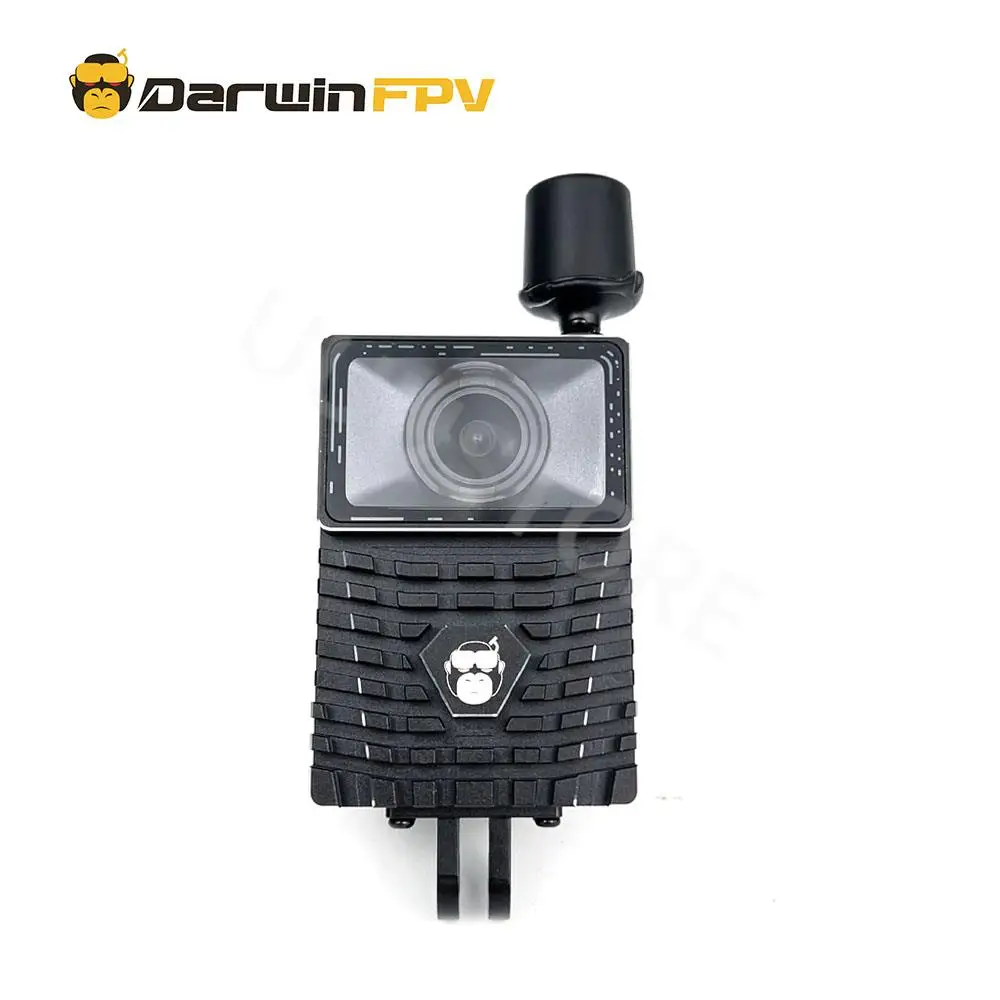 DarwinFPV CNC Aluminum Alloy Waterproof Case IP67 Compatible DJI O3 Air Unitfor RC Drone FPV Racing