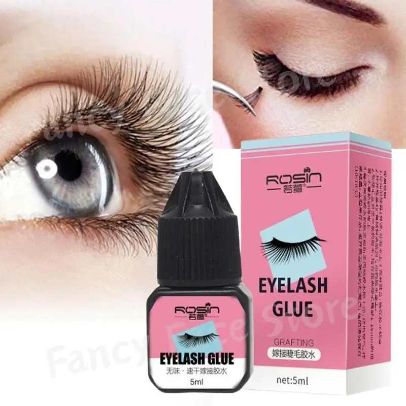 1-5Pcs Eyelashes Extension Glue Waterproof Transparent Long Lasting Quick Dry Lashes Glue Adhesive No Irritant Makeup Tool