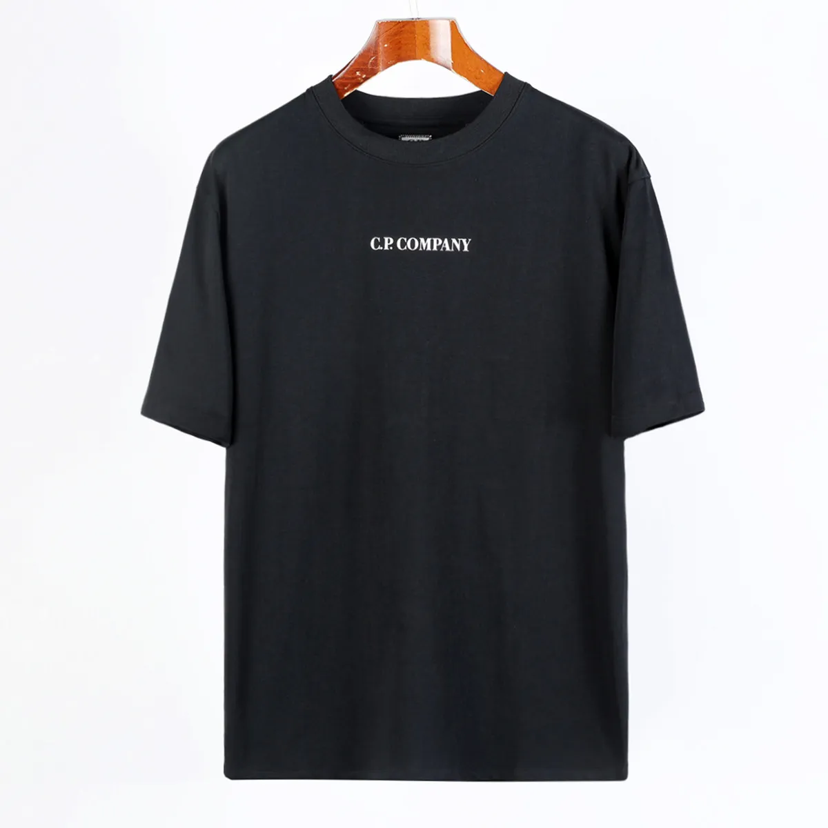 26SS Unisex Cotton T-shirt Short Sleeve round Neck Casual Style Letter Pattern Standard Fit Spring Season Fashion T-shirt