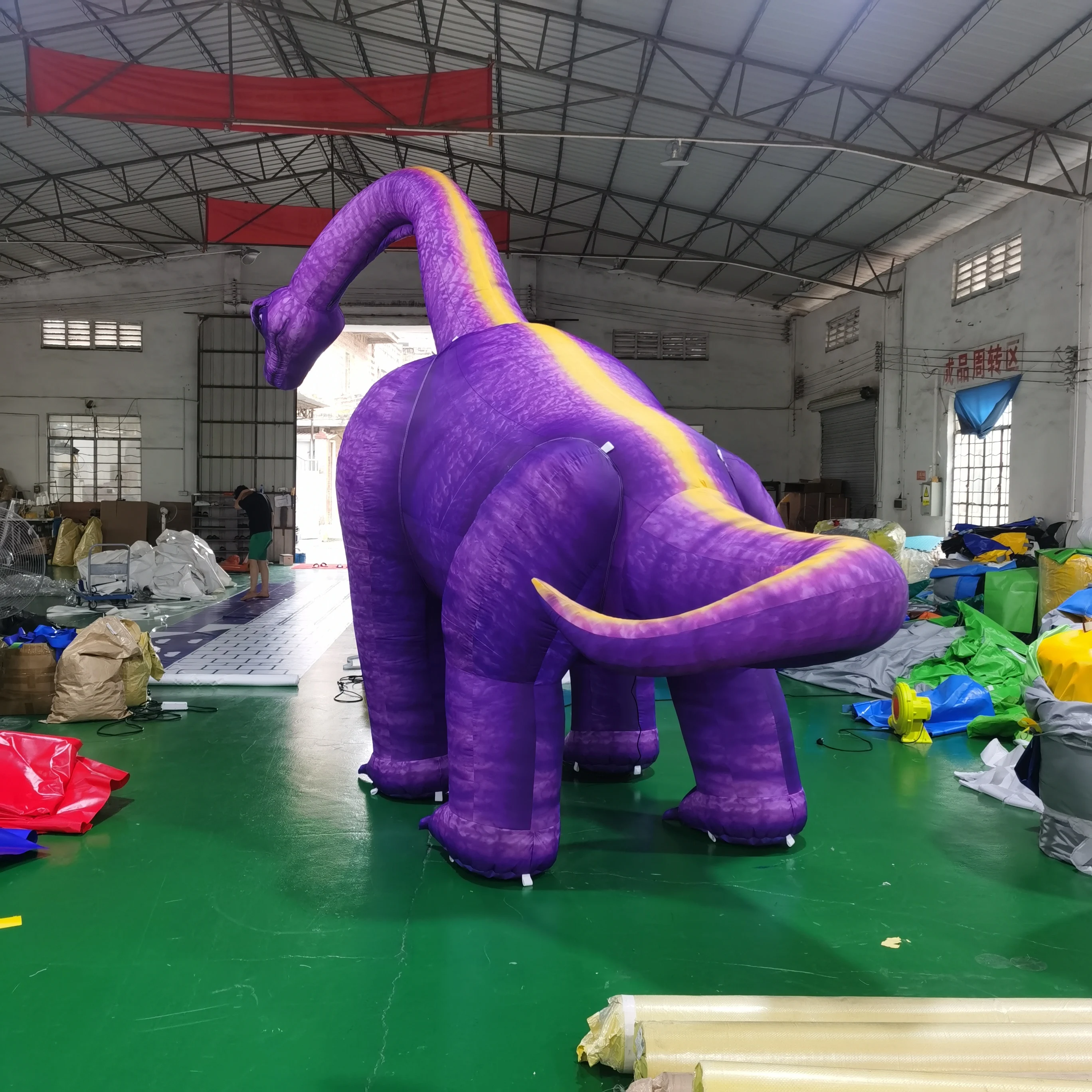 Outdoor Custom design Giant advertising cartoon animal mascot inflatable giant dinosaur inflatables for events