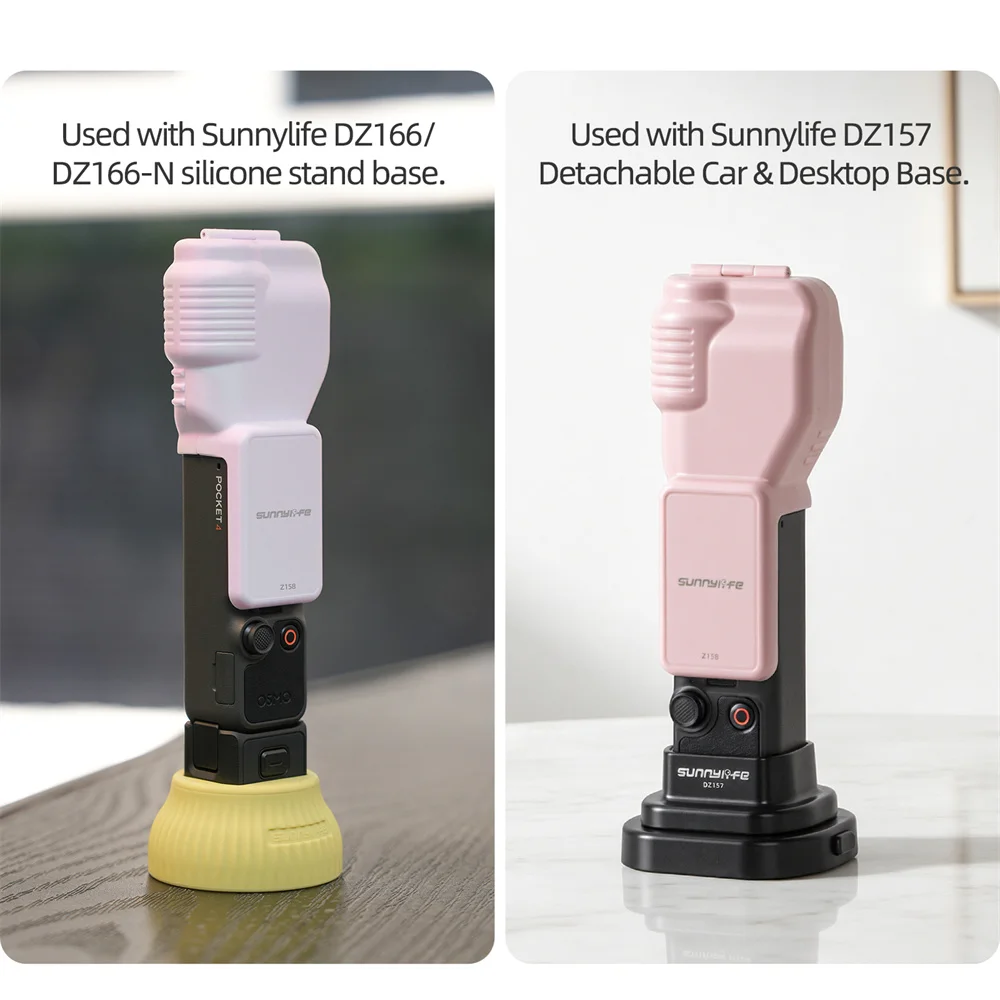 

For DJI Osmo Pocket 4 Plastic Protective Cover Anti-Scratch Head Lens Screen Handheld Gimbal Camera Protector Case Lens Cap