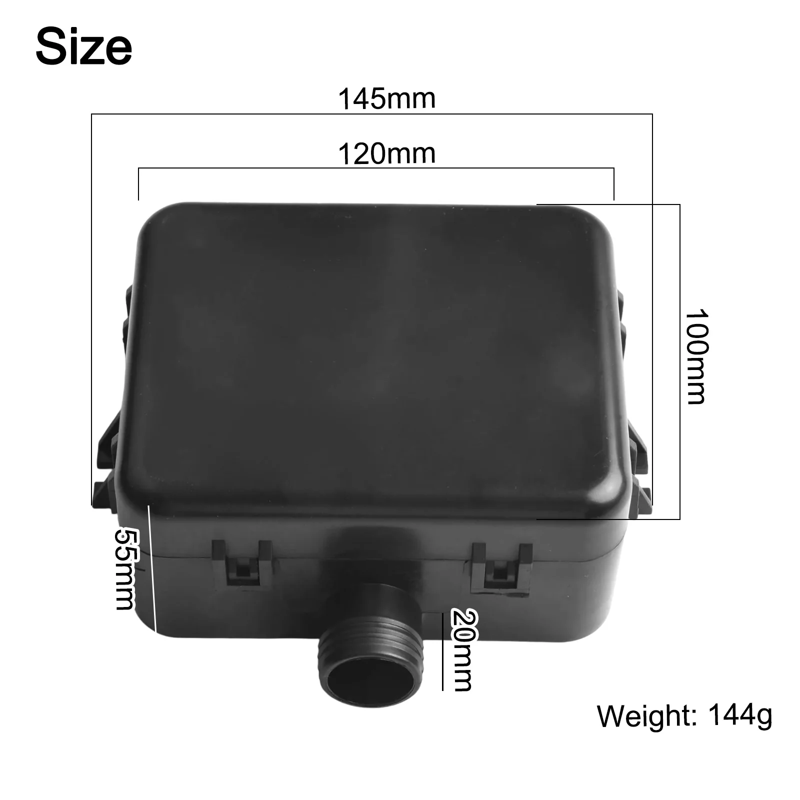 

Квадратный глушитель воздушного фильтра, совместимый с дизельным нагревателем диаметром 25 мм. Трубы воздухозаборника. Оптимизация воздухозаборника. Удлинить срок службы нагревателя.