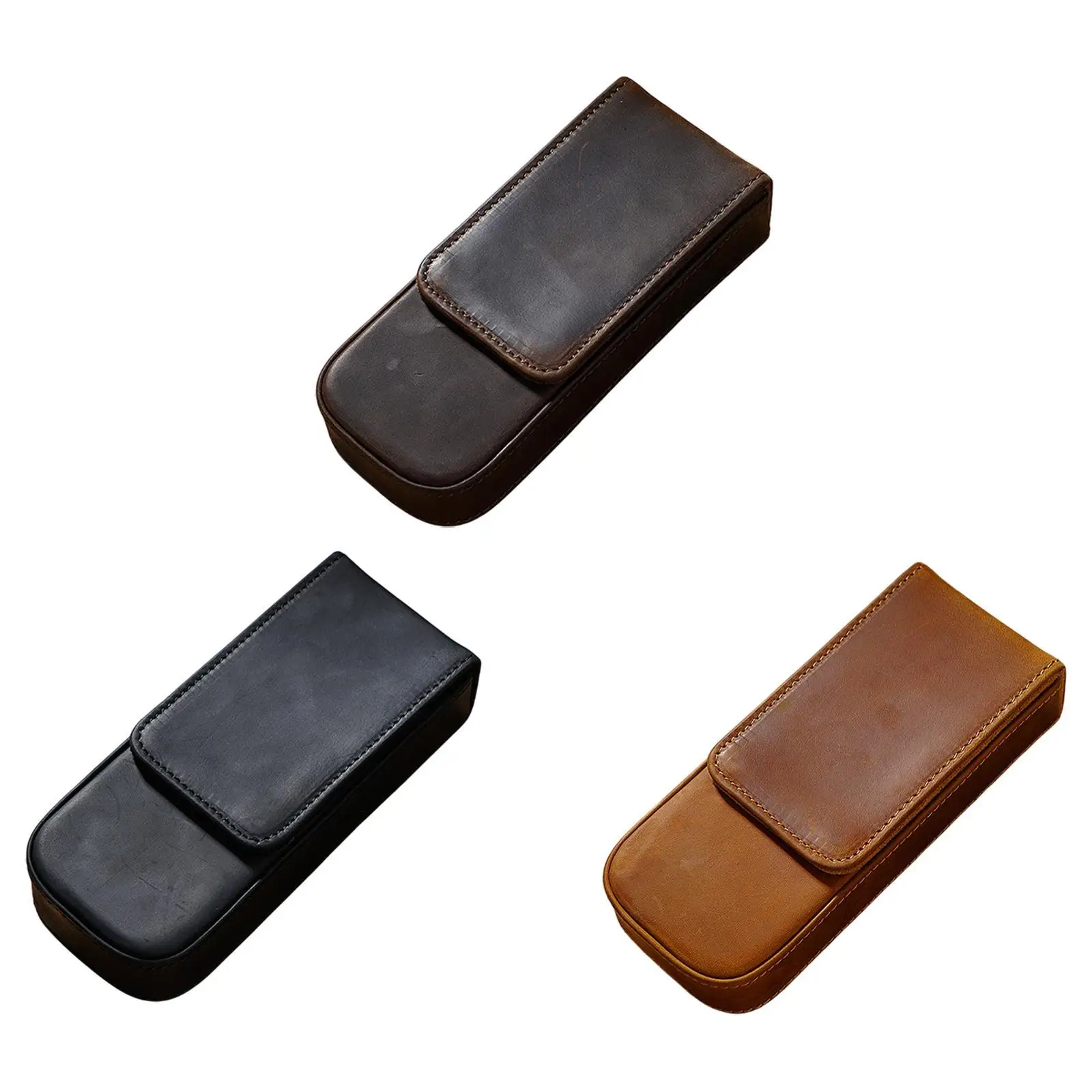 Чехол для ручек из искусственной кожи, подарочная коробка, защитный держатель для ручек для офисных подарков студентам