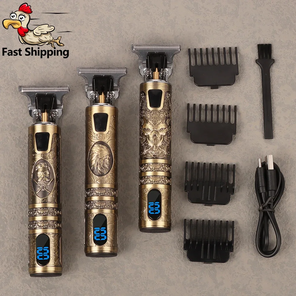 Professional VIP T Bald Head Hair Clipper Trimmer for Men