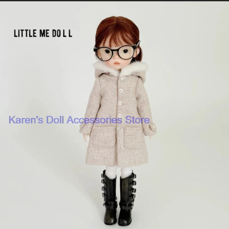 

2026 new design 1pcs Woolen coat fur collar for Blythe/landoudou(Fit for Lulu,ymy24,Ob22,24,26,zone, Jenny)