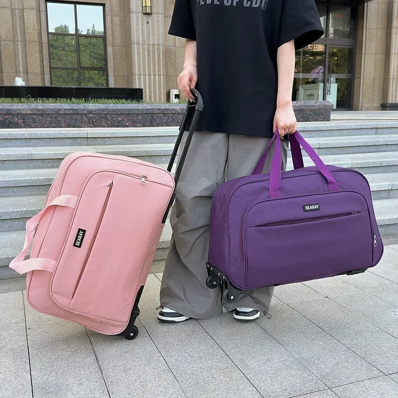 

Rolling Luggage Bag Large Capacity Travel Bag Business Short-trip Trolley Suitcase Boarding Luggage Trolly Bag With Wheels