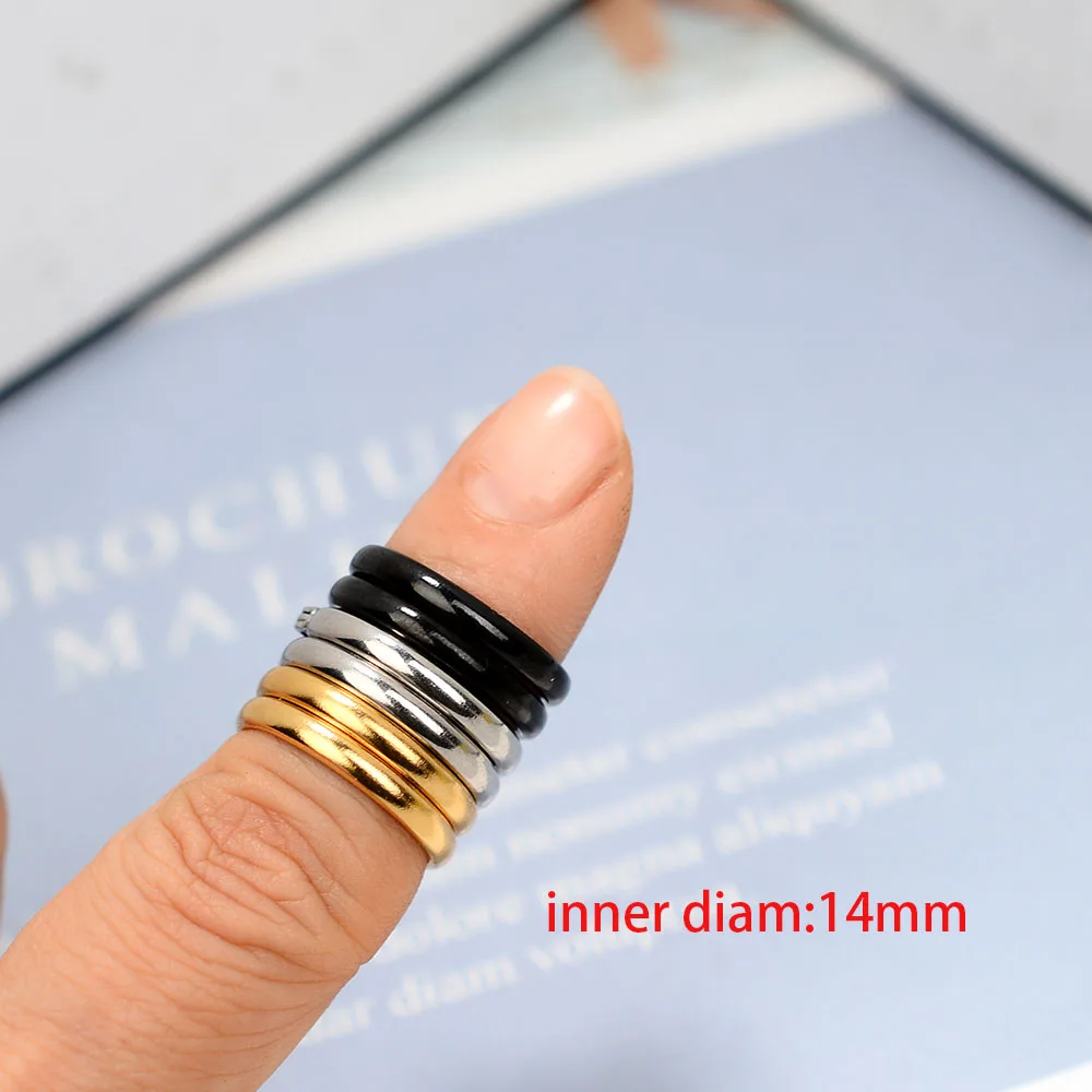 Diâmetro 20mm, 40mm de aço inoxidável plana hoop brinco ouro cor círculo brincos redondos para mulher leve aros na moda jóias